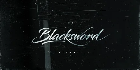 Blacksword Free font