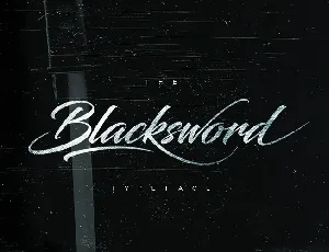 Blacksword Free font