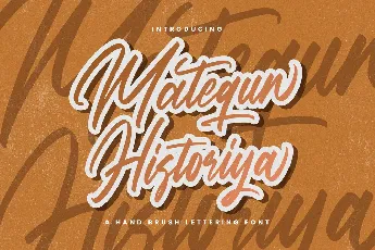 Matequn Historiya font