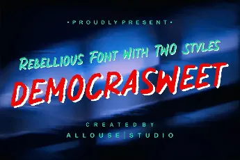 Democrasweet oo Demo font