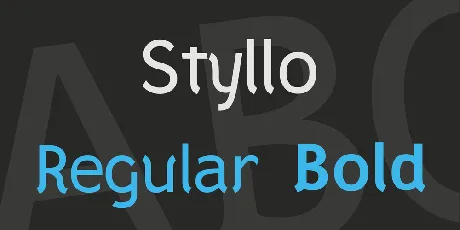 Styllo font