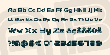 Minalis Double Demo font