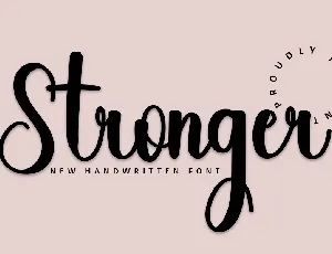 Stronger font