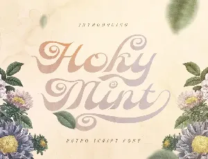 Hoky Mint font