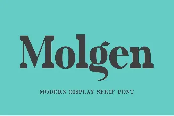 Molgen font