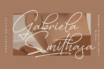 Gabriela Smithasa font