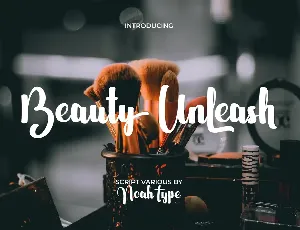 Beauty Unleash font