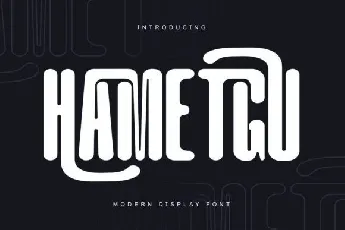 Hametgu font