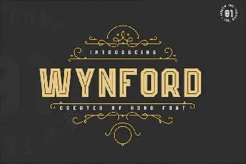 Wynford Display font