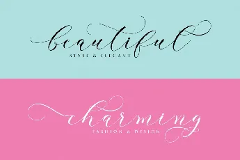 Clover Calligraphy font