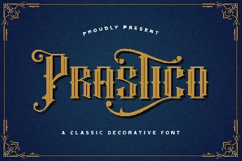 Prastico font