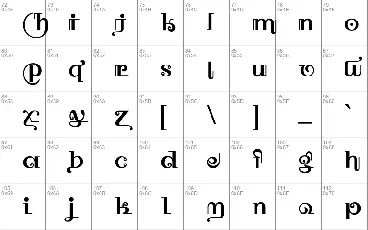 Owah Tagu Siam NF font