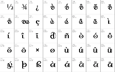 Owah Tagu Siam NF font