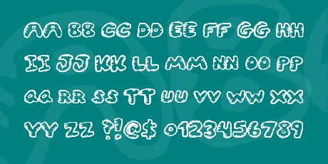 Gwibble font