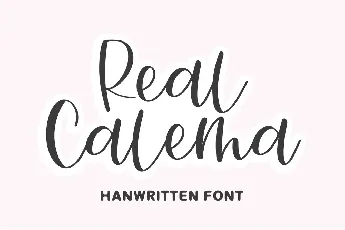 Real Calema font