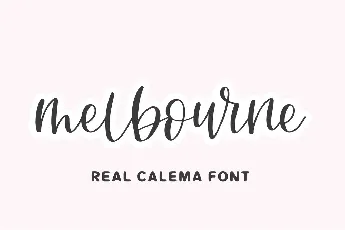 Real Calema font