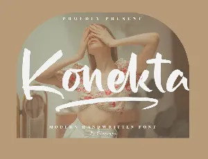 Konekta â€“ Modern Handwritten font