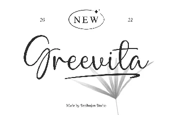 Greevita font