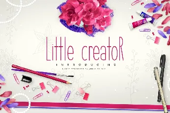 Little Creator font