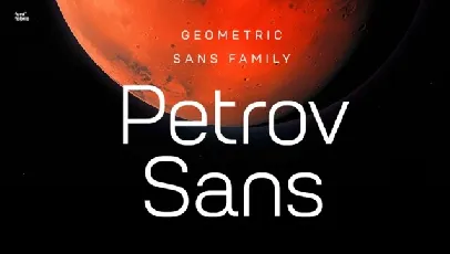 Petrov Sans Family font