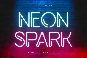 Neon Spark font