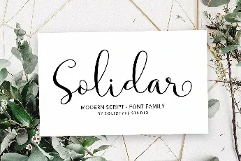 Solidar font