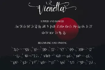 Vienetta font