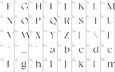 Legquinne font