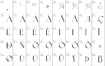 Legquinne font