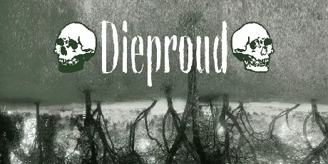 Dieproud font