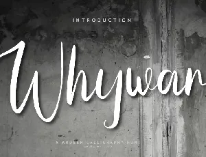 Whywar font