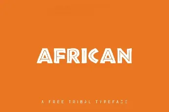 African font