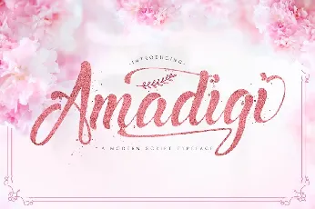 Amadigi Typeface font