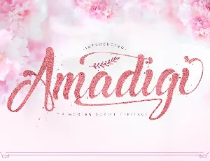 Amadigi Typeface font