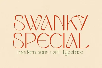 Swanky Special font