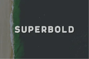 Superbold font