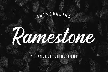 Ramestone font