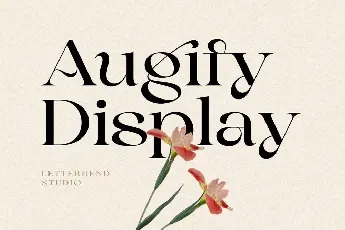 Augify Display font