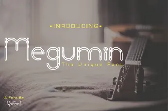 Megumin font