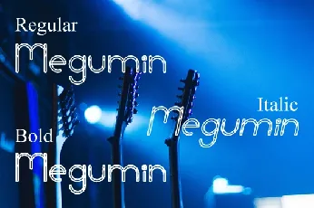 Megumin font