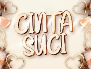 CINTA SUCI font