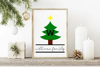 Christmas Monogram font