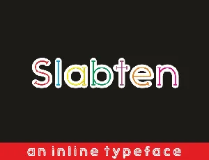 Slabten Demo font