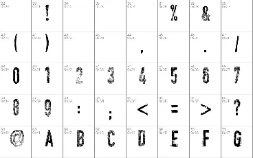 vtks encount(e)r font