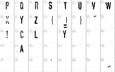 vtks encount(e)r font