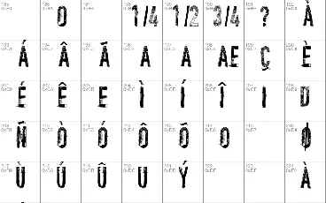 vtks encount(e)r font