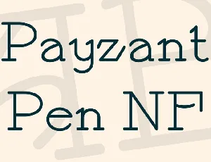 Payzant Pen NF font