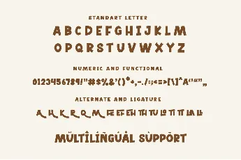 Monkey Land font