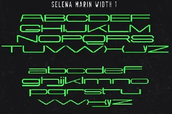 Selena Marin font