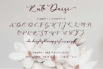 Ruth Daisi font